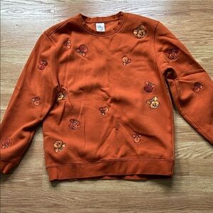 Embroidery Disney Pumpkin sweatshirt